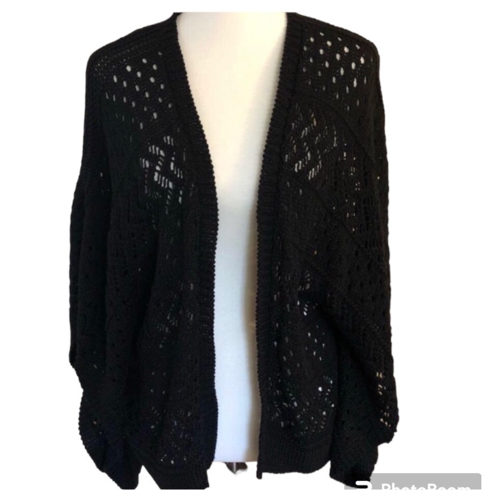 Crochet Shrug Cardigan Sweater NWT